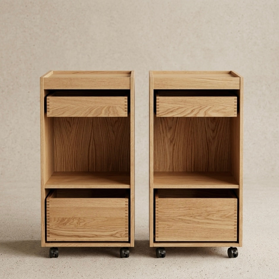 Fleksibel disk i egetræ