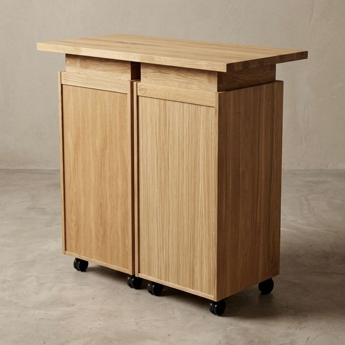 Fleksibel disk i egetræ