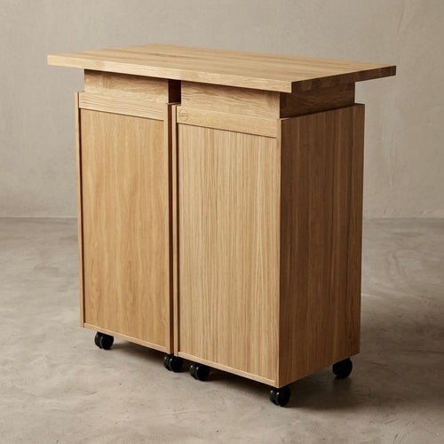 Fleksibel disk i egetræ