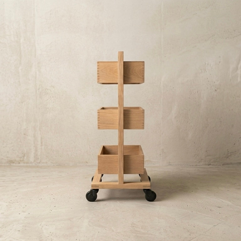 MY Oak Trolley - Bakkebord i egetræ