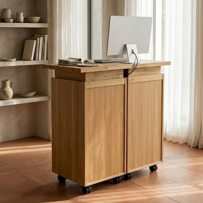 Fleksibel disk i egetræ