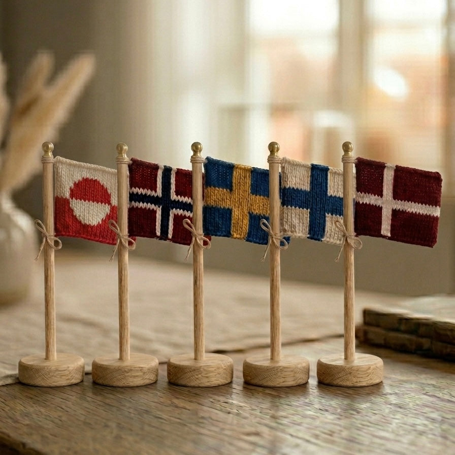 Life Celebration Flags Oak