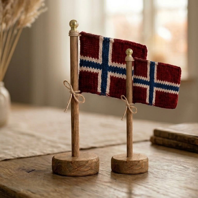 Life Celebration Flags Oak