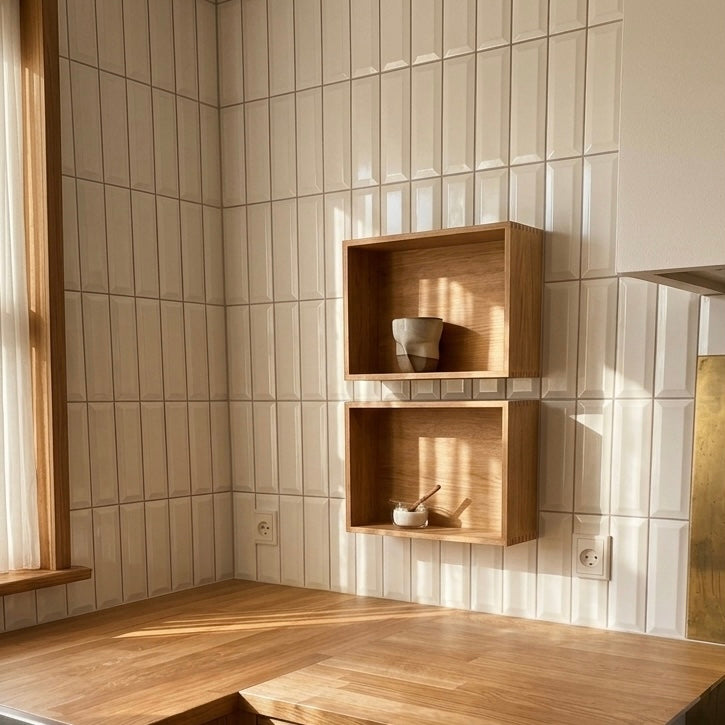 Hylde i massiv eg (uden låg)